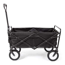 Load image into Gallery viewer, Mac Sports Collapsible Folding Outdoor Utility Wagon, Black
