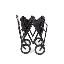 Load image into Gallery viewer, Mac Sports Collapsible Folding Outdoor Utility Wagon, Black