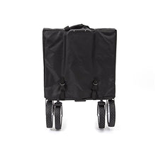 Load image into Gallery viewer, Mac Sports Collapsible Folding Outdoor Utility Wagon, Black