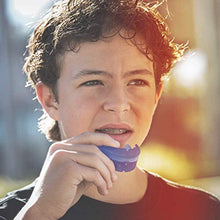 Load image into Gallery viewer, Shock Doctor Double Braces Mouth Guard – Upper and Lower Teeth Protection – Mouthguard No Boil / Instant Fit – For Youth, Teenager, Kids and Adults. Mouth Piece OSFA. Tether Strap Included