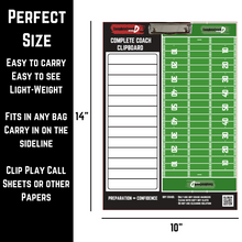 Load image into Gallery viewer, Coach's Dry-Erase Clipboard