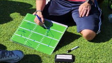 Load image into Gallery viewer, Coach&#39;s Dry-Erase Clipboard seen in all Coach D&#39;s videos (bonus whistle)