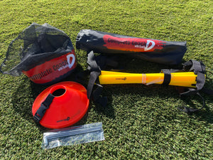 Coach’s Starter Pack: 12 Cones, Agility Ladder and 20+ Drills
