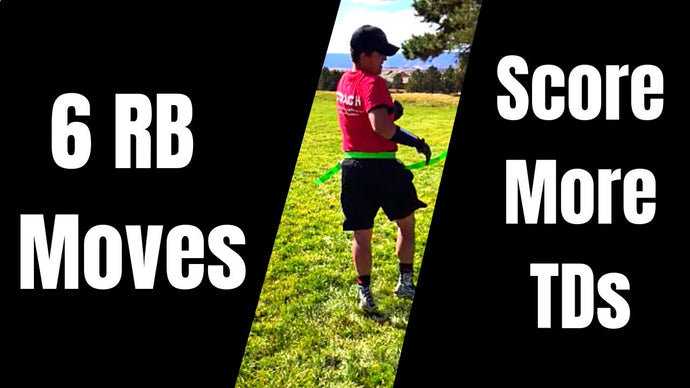 Youth Flag Football Drills for kids - 6 Running Back Moves to Score More Touchdowns