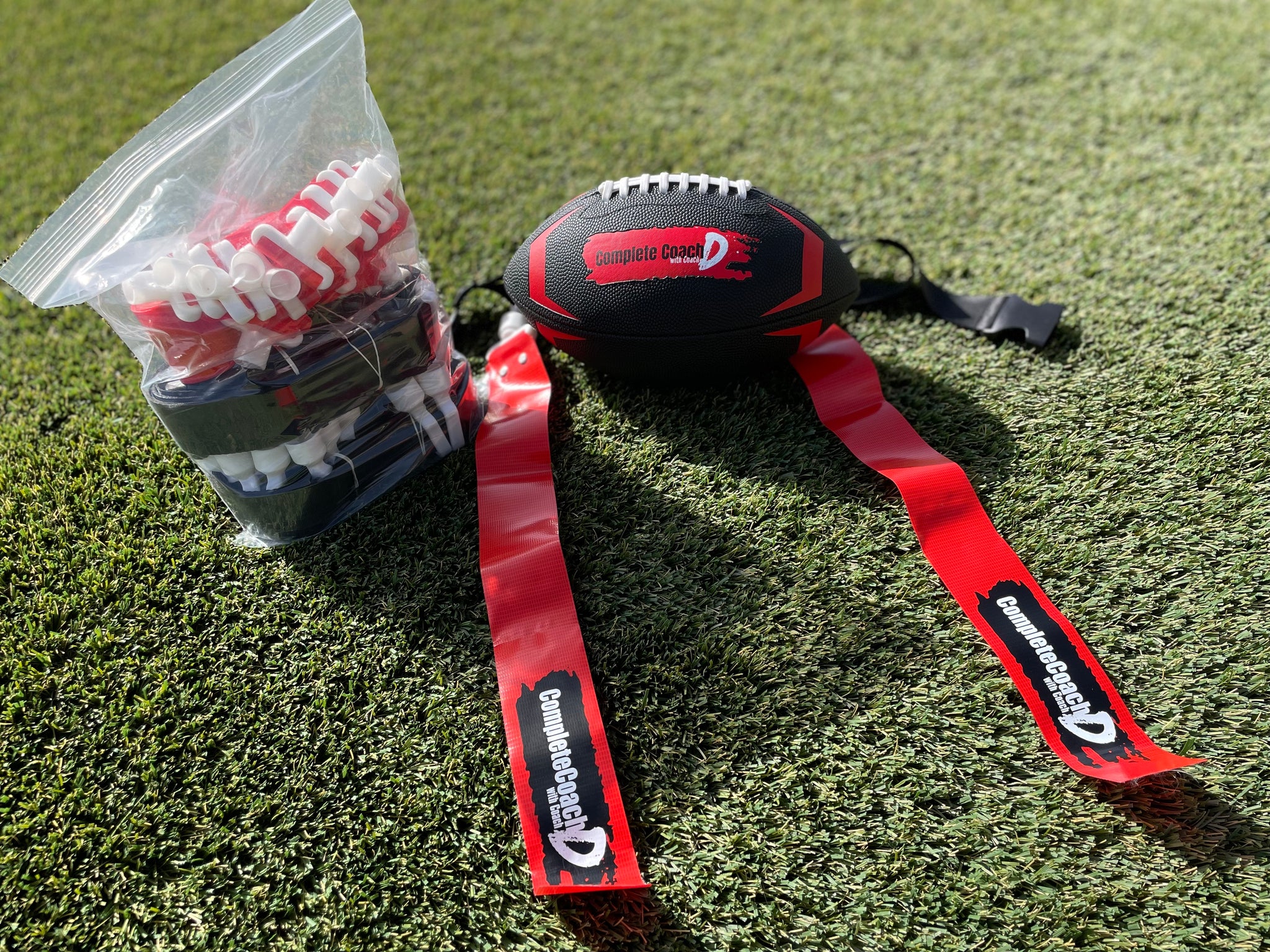 Coach D s Complete Coach Flags And Football Bundle coach-d-s-complete-coach-flags-and-football-bundle