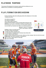 Load image into Gallery viewer, Coach D&#39;s COMPLETE COACH DEFENSE PLAYBOOK (5-on-5, 6-on-6, or 7-on-7) Perfect for First Time Coaches *New and Popular*