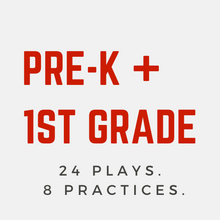 Load image into Gallery viewer, Coach D&#39;s All-Ages Playbook Bundle (24 Plays + 8 Practices per age group)