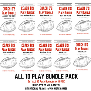 *10 NEW PLAY BUNDLES* Situational Plays to Help Win More Games - Print for Wristbands, Import into the Play Builder! Grab the ALL 10 PLAY BUNDLE PACK & Save!